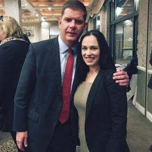 Megan Marini Marty Walsh